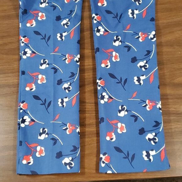 BODEN Hampshire 3/4 Length Floral Flower Print‎ Trousers Pants Sz 6 Regular 6R - Picture 12 of 12